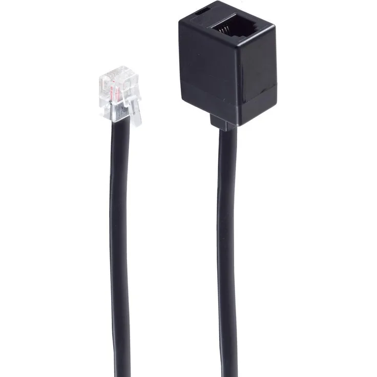 shiverpeaks -BASIC-S-Western-Stecker 6-6 auf Western-Kupplung 6-6, 3,0m (BS70223-6-6)