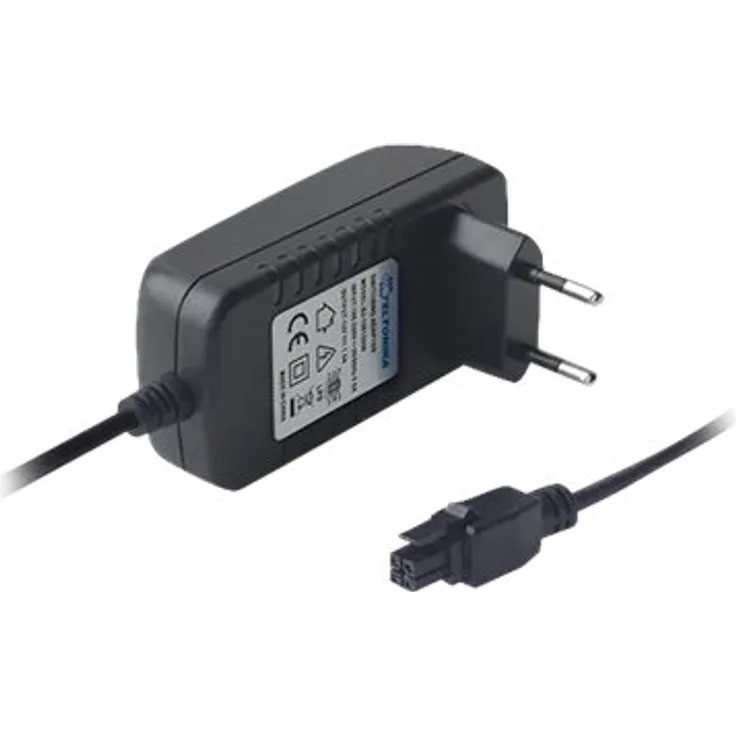 Teltonika - Netzteil - Wechselstrom 100-240 V - 18 Watt - Europa - für Teltonika RUT360, RUTX08, RUTX09, RUTX10, RUTX11, RUTXR1
