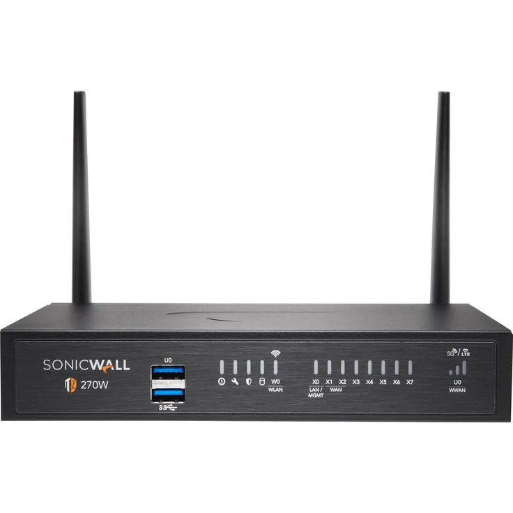SonicWall TZ270W - Sicherheitsgerät - GigE, 802,11ac Wave 2 - Wi-Fi - 2,4 GHz, 5 GHz - Desktop (02-SSC-8059)