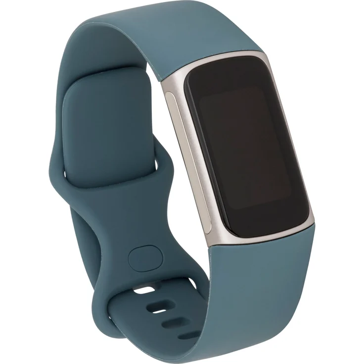 Fitbit Charge 5 Fitness-Tracker GPS, Unisex, Aluminiumgehäuse, Silikonarmband, Steel Blue/Platinum – Bild 7