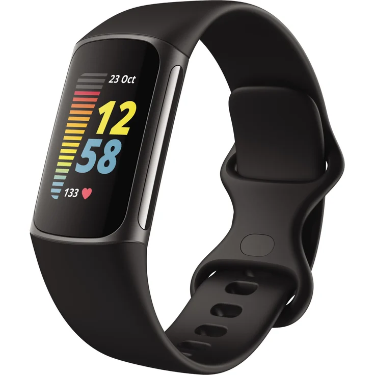 Fitbit Charge 5 Fitness-Tracker GPS, Unisex, Einheitsgröße, Aluminiumgehäuse, Black/Graphite – Bild 3