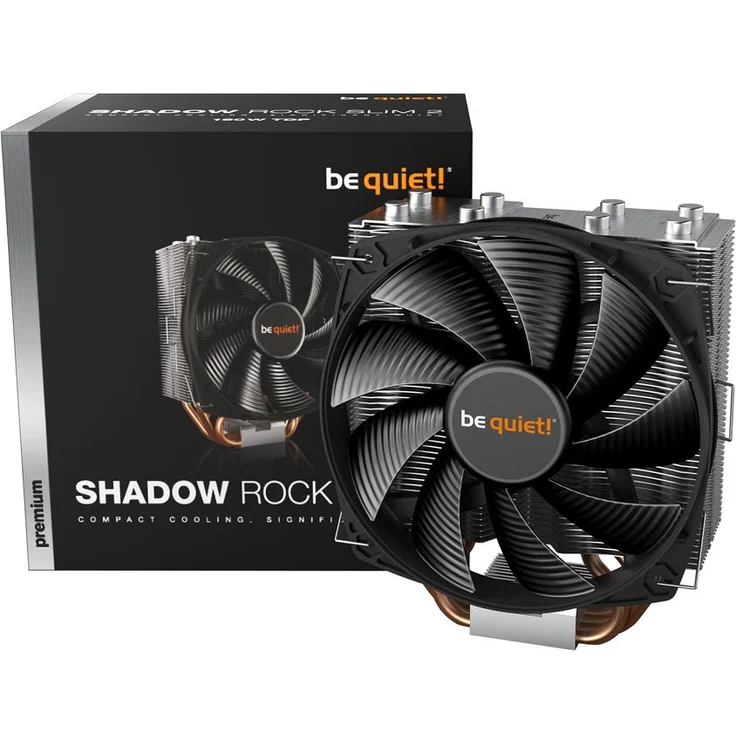 be quiet! SHADOW ROCK SLIM 2 CPU-Kühler Silber (BK032) – Bild 5