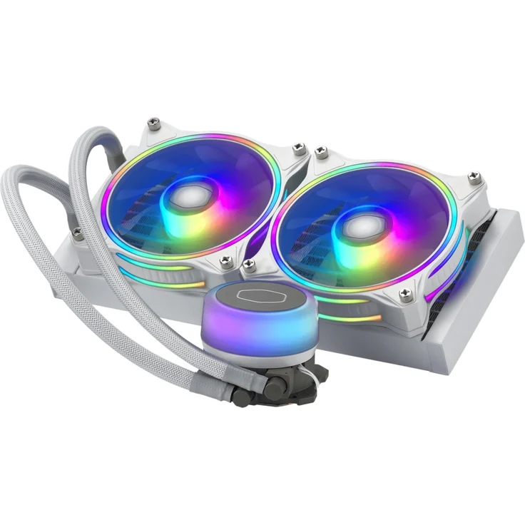 Cooler Master MasterLiquid ML240 ILLUSION WHITE EDITION Wasserkühlung, weiß – Bild 13