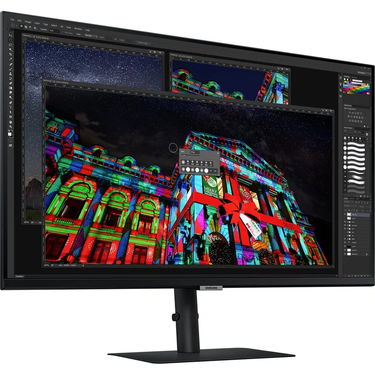 Samsung S32A800NMU - 32 Zoll, 4K Ultra HD (3840 x 2160), VA-Panel, 60Hz, 5ms, 300cd/m², HDR10 (LS32A800NMU) – Bild 7