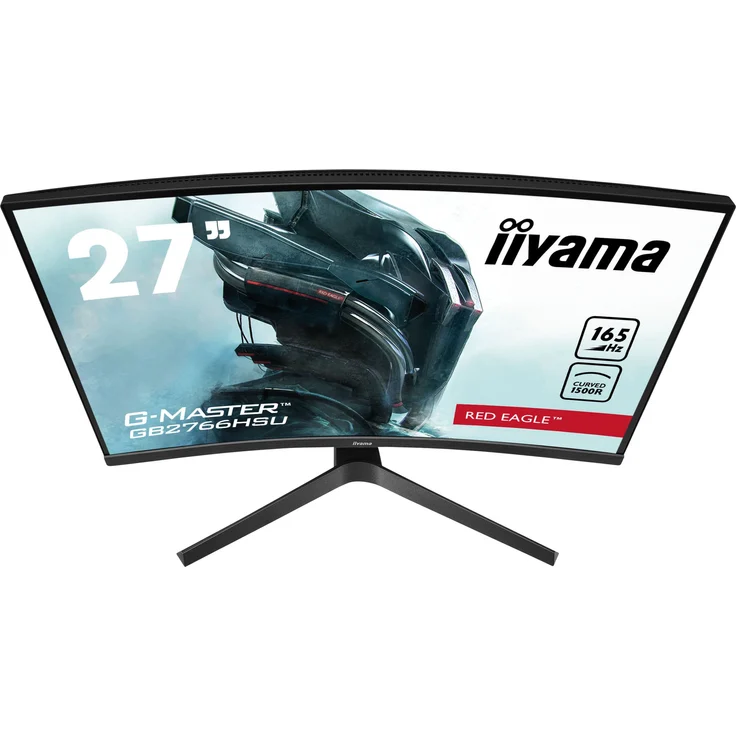 iiyama G-Master GB2766HSU-B1 Red Eagle - 27 Zoll, Full HD (1920 x 1080), VA-Panel, 165Hz, 1ms, 250cd/m² (GB2766HSU-B1) – Bild 9