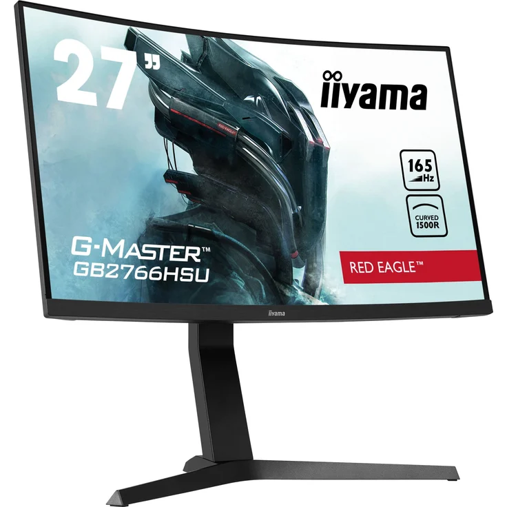 iiyama G-Master GB2766HSU-B1 Red Eagle - 27 Zoll, Full HD (1920 x 1080), VA-Panel, 165Hz, 1ms, 250cd/m² (GB2766HSU-B1) – Bild 6