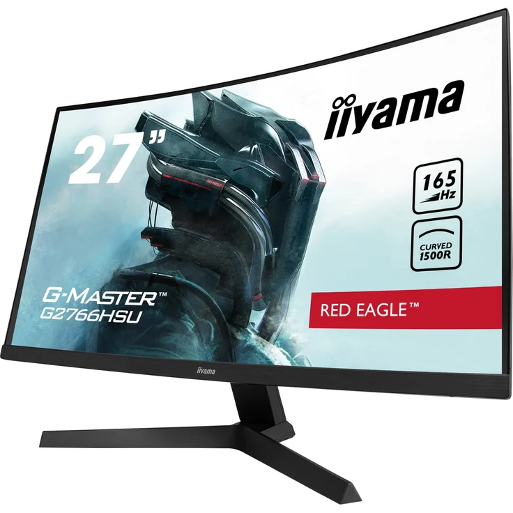 iiyama G-Master G2766HSU-B1 Red Eagle - 27 Zoll, Full HD (1920 x 1080), VA-Panel, 165Hz, 1ms, 250cd/m² (G2766HSU-B1) – Bild 13