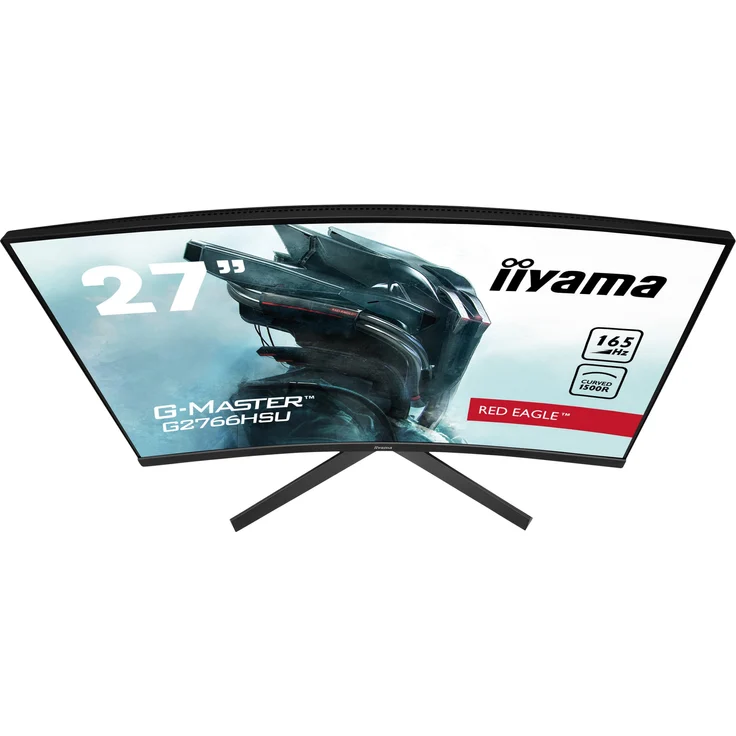 iiyama G-Master G2766HSU-B1 Red Eagle - 27 Zoll, Full HD (1920 x 1080), VA-Panel, 165Hz, 1ms, 250cd/m² (G2766HSU-B1) – Bild 4
