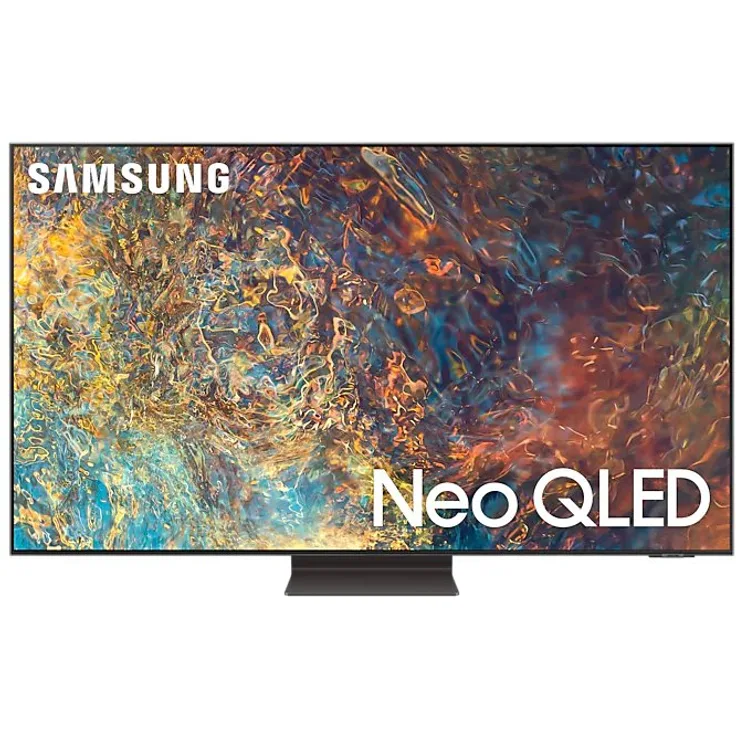 Samsung GQ55QN95AAT 138 cm (55 Zoll) Neo QLED Mini LED 4K Smart TV (Ultra HD, HDR, Direct LED) Twin HD-Triple-Tuner (Sat, Antenne, Kabel) Modelljahr 2021 Energieklasse G (DE-Modell)