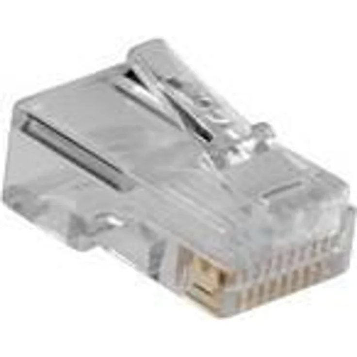 ACT RJ48 (10P-10C) modulaire connector for flat cable. Connector: RJ-48 (10P-10C) Rj48 plug 10p10c mudular cable (TD110)