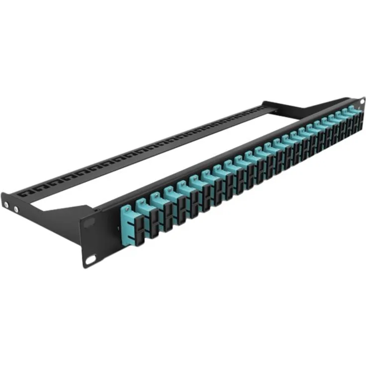 Delock 19 LWL Patchpanel 24 Port SC Duplex aqua (43395)