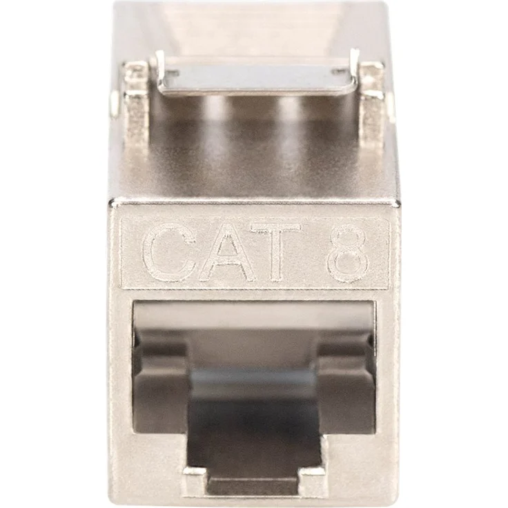 Digitus Keystone-Modul Cat. 8.1, silber-weiß, geschirmt, 24 Stück - Preisvergleich – Bild 2