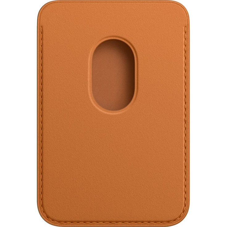 Apple MM0Q3ZM/A Leder Wallet mit MagSafe, geeignet für Apple iPhone 12/13/14, Kartenhalter, Goldbraun – Bild 6