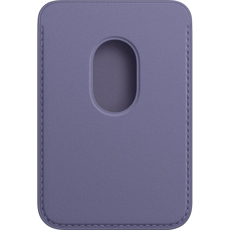 Apple MM0W3ZM/A Leder Wallet mit MagSafe, geeignet für Apple iPhone 12/13/14, Kartenhalter, Wisteria – Bild 5