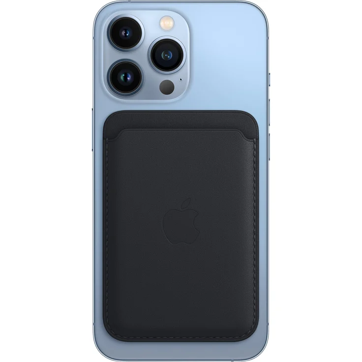 Apple MM0Y3ZM/A Leder Wallet mit MagSafe, geeignet für Apple iPhone 12/13/14, Kartenhalter, Mitternacht – Bild 6