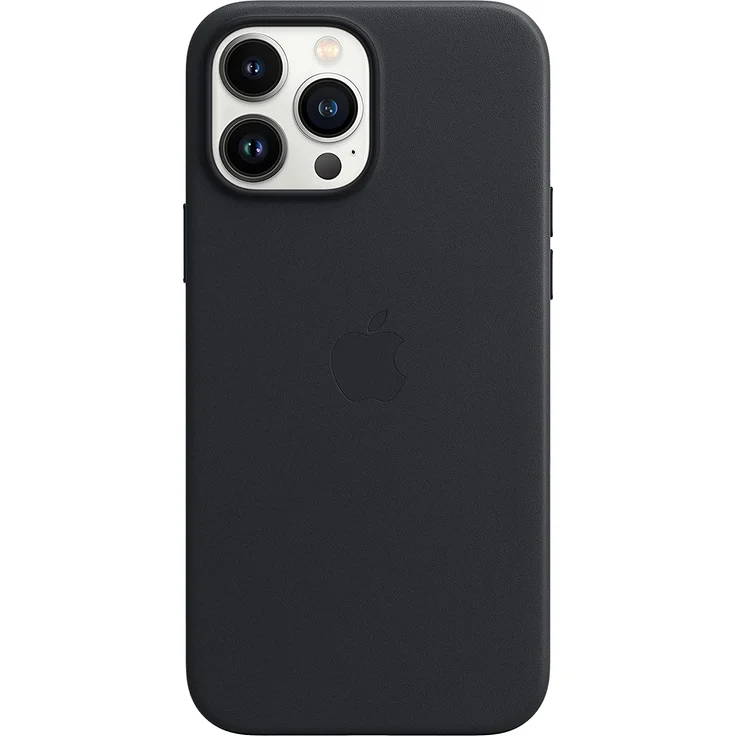 Apple MM1R3ZM/A Leder Case mit MagSafe, geeignet für Apple iPhone 13 Pro Max, Mitternacht – Bild 1
