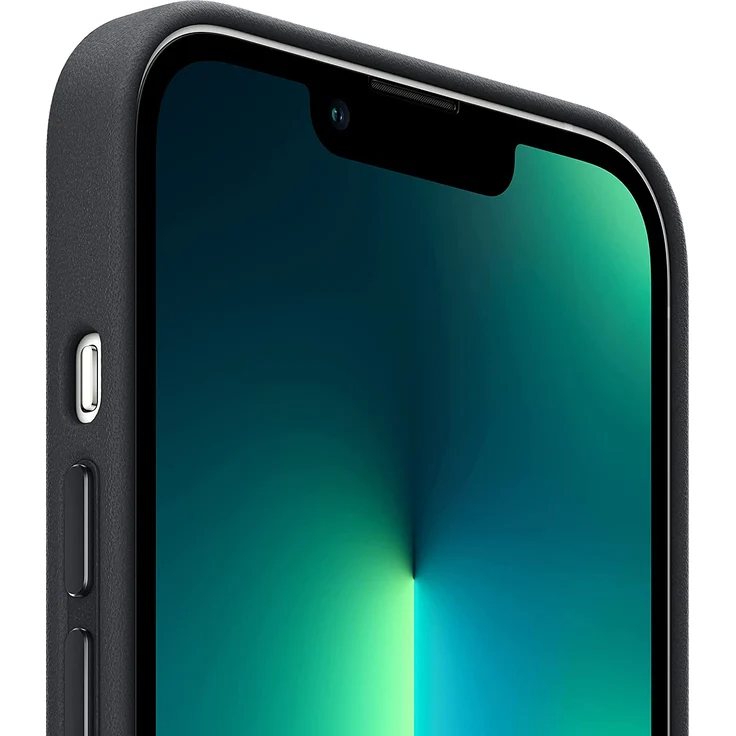 Apple MM1R3ZM/A Leder Case mit MagSafe, geeignet für Apple iPhone 13 Pro Max, Mitternacht – Bild 2