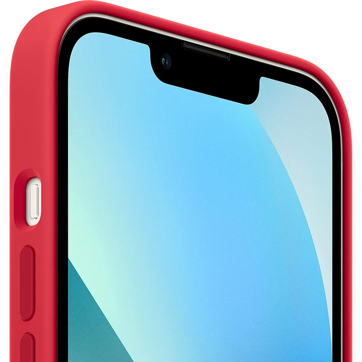 Apple MM2C3ZM/A Silikon Case mit MagSafe, geeignet für Apple iPhone 13, (PRODUCT)RED – Bild 2