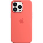 Apple MM2E3ZM/A Silikon Case mit MagSafe, geeignet für Apple iPhone 13 Pro, Pink Pomelo