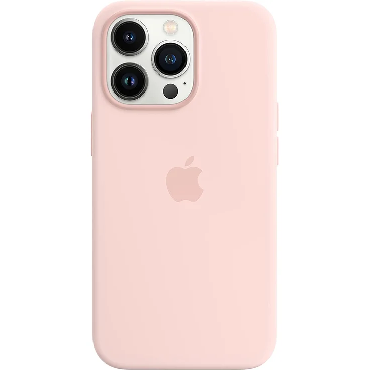 Apple MM2H3ZM/A Silikon Case mit MagSafe, geeignet für Apple iPhone 13 Pro, Kalkrosa – Bild 1