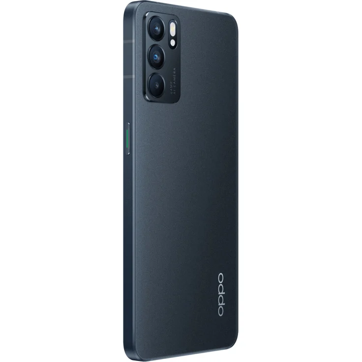 Oppo Reno6 5G Smartphone 16,26cm AMOLED-Display, 128GB interner Speicher, 8GB RAM, Dual-SIM, Android, Black – Bild 4
