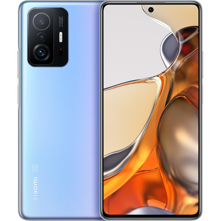 Xiaomi 11T Pro 5G Smartphone 6,67 Zoll AMOLED-Display, 128GB interner Speicher, 8GB RAM, Dual-SIM, Android 11, Celestial Blue – Bild 1