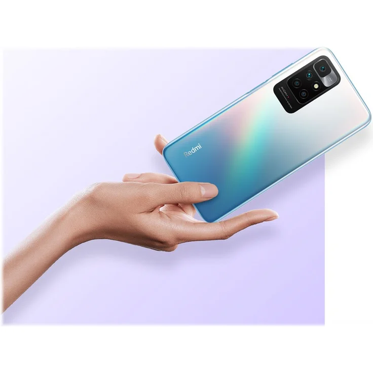 Xiaomi Redmi 10 Smartphone Farbdisplay, 128GB interner Speicher, 4GB RAM, Dual-SIM, Android 11, Sea Blue – Bild 11