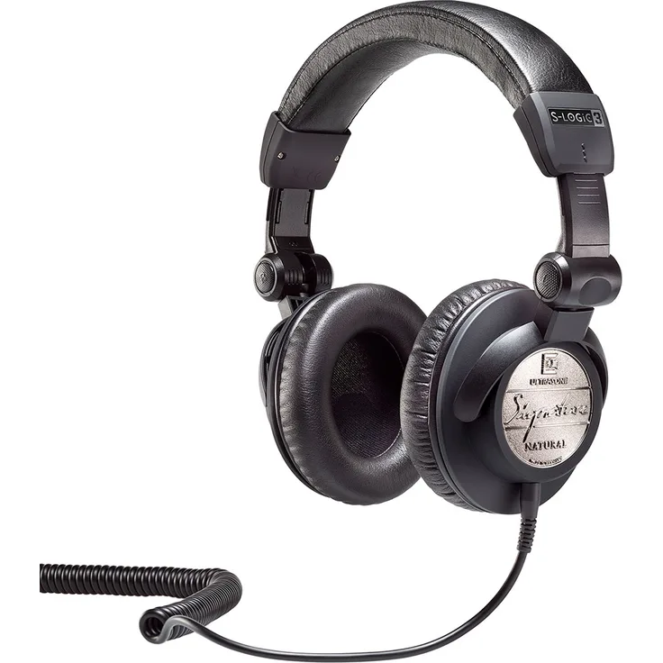 Ultrasone Signature Natural Over-Ear-Kopfhörer, Schwarz, Silber
