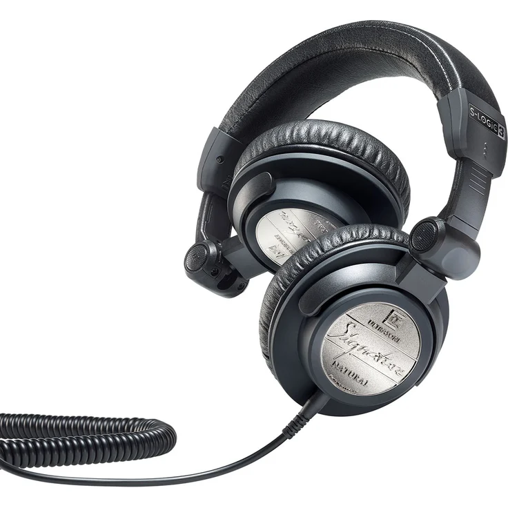 Ultrasone Signature Natural Over-Ear-Kopfhörer, Schwarz, Silber – Bild 2