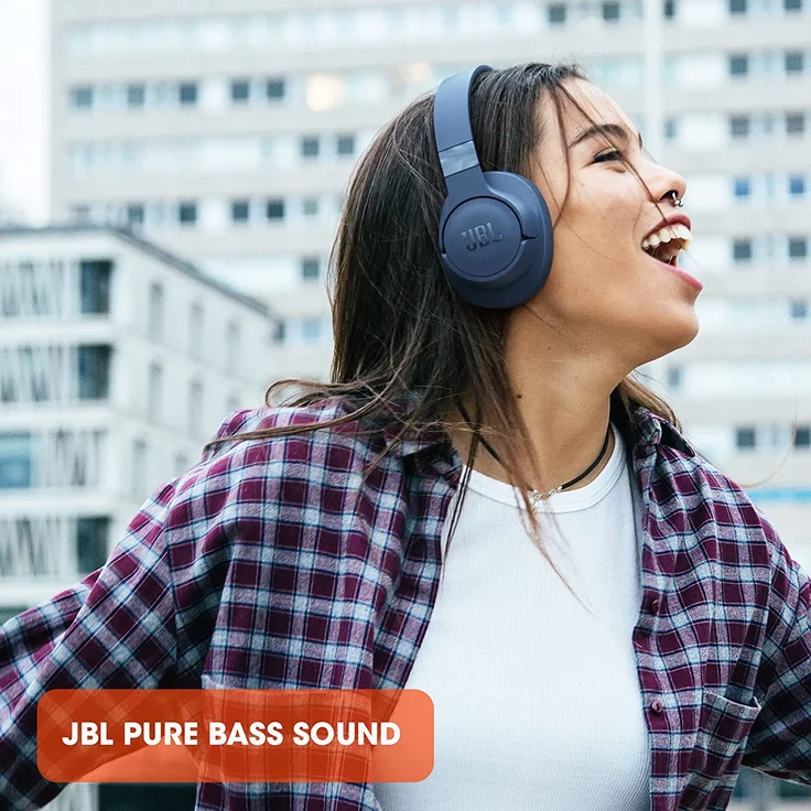JBL Tune 710BT Over-Ear-Kopfhörer, Schwarz – Bild 7