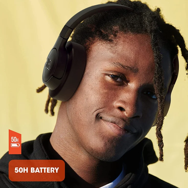 JBL Tune 710BT Over-Ear-Kopfhörer, Weiß – Bild 5