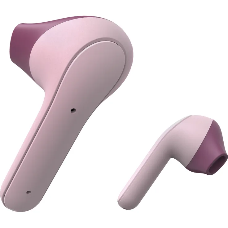 Hama Freedom Light In-Ear-Kopfhörer mit Google Assistant, Pink