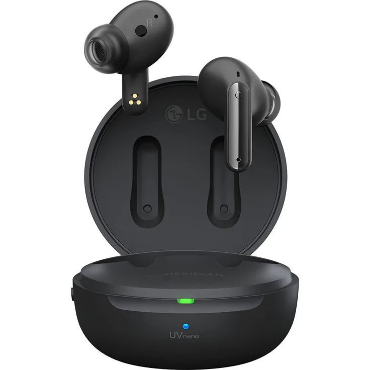 LG TONE-DFP9 In-Ear-Kopfhörer mit Active Noise Cancelling, Spritzwassergeschützt, Schwarz