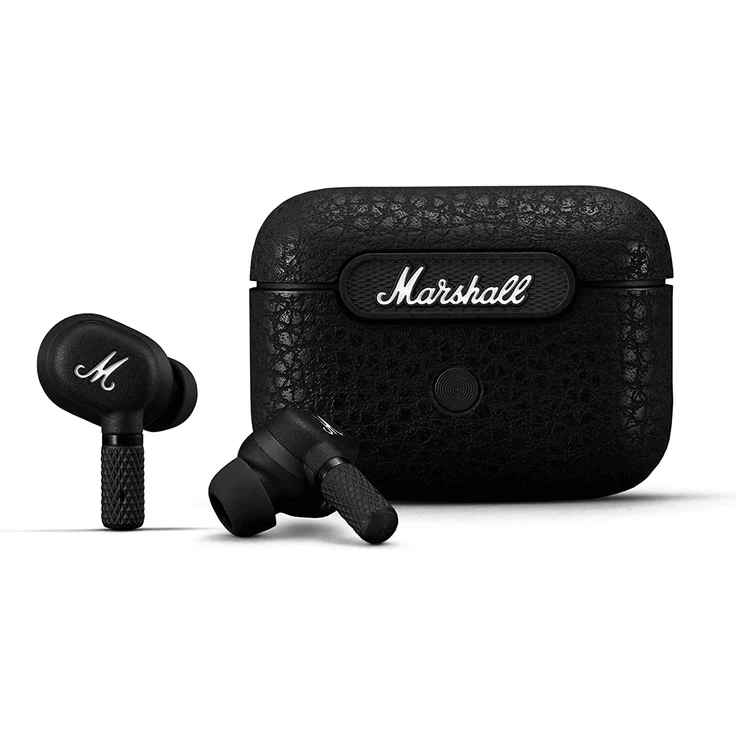 Marshall Motif ANC True Wireless In-Ear-Kopfhörer mit Active Noise Cancelling, Wasserfest, Schwarz – Bild 1