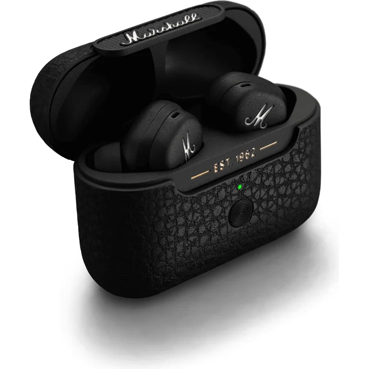 Marshall Motif ANC True Wireless In-Ear-Kopfhörer mit Active Noise Cancelling, Wasserfest, Schwarz – Bild 3