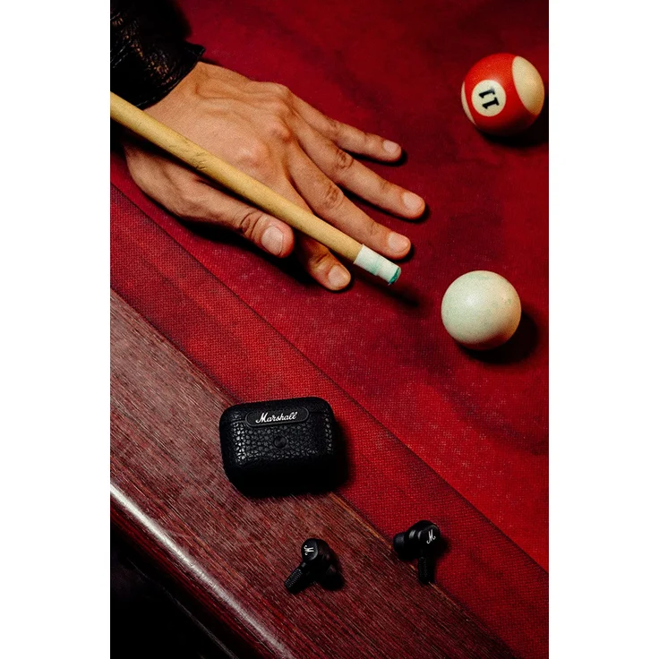 Marshall Motif ANC True Wireless In-Ear-Kopfhörer mit Active Noise Cancelling, Wasserfest, Schwarz – Bild 8