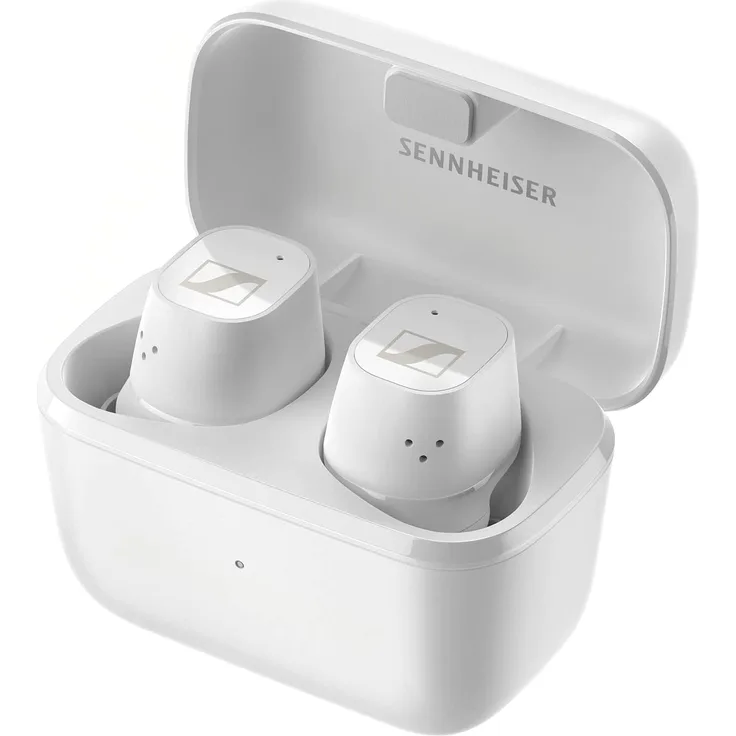 Sennheiser CX Plus True Wireless In-Ear-Kopfhörer mit Active Noise Cancelling, Spritzwassergeschützt, Weiß