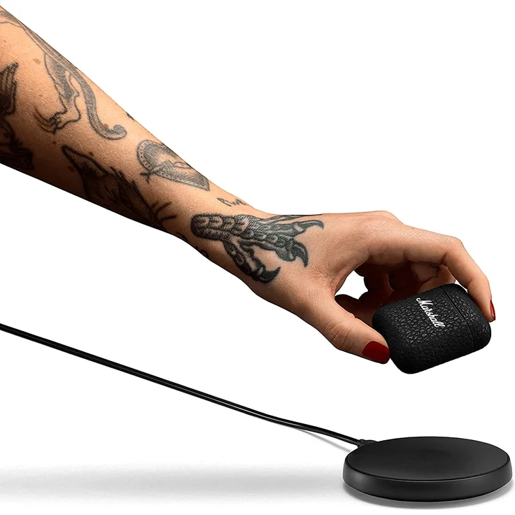 Marshall Minor III True Wireless In-Ear-Kopfhörer mit integriertem Mikrofon, Spritzwassergeschützt, Schwarz – Bild 8