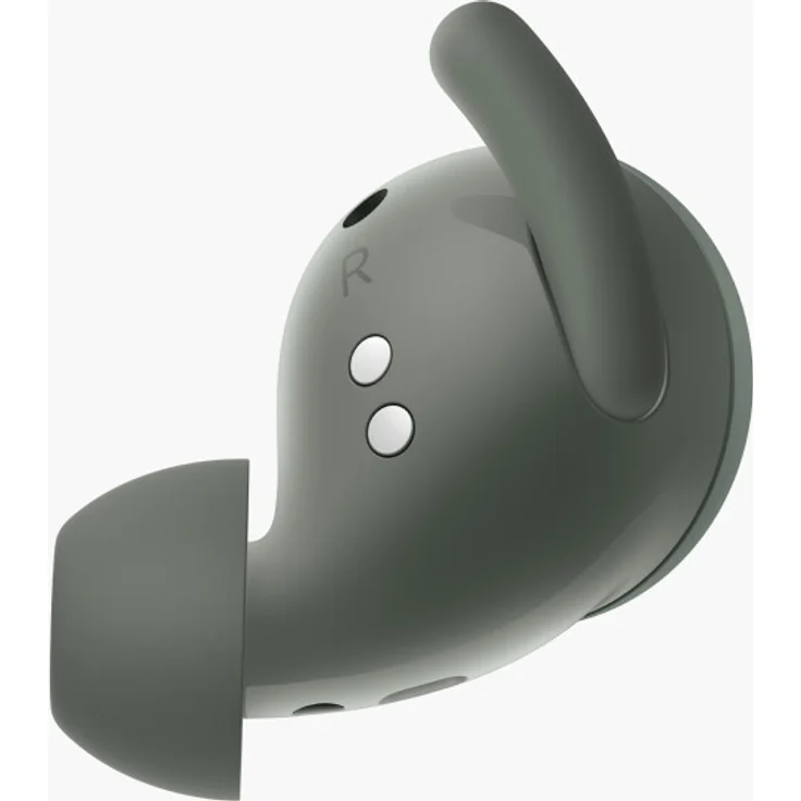 Google Pixel Buds A-Series Dark Olive True Wireless In-Ear-Kopfhörer mit Google Assistant, Spritzwassergeschützt, Geeignet für Sport, Grün – Bild 4