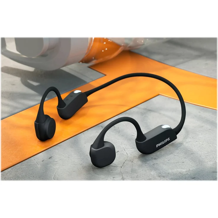 TAA6606BK-00 On-Ear-Kopfhörer mit Nackeband, Bone Conduction, Wasserdicht, Geeignet für Sport, Schwarz – Bild 6