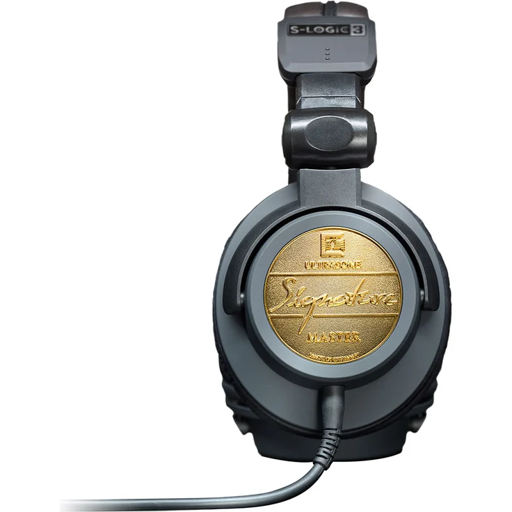 Ultrasone Signature Master Over-Ear-Kopfhörer, Schwarz, Gold – Bild 2