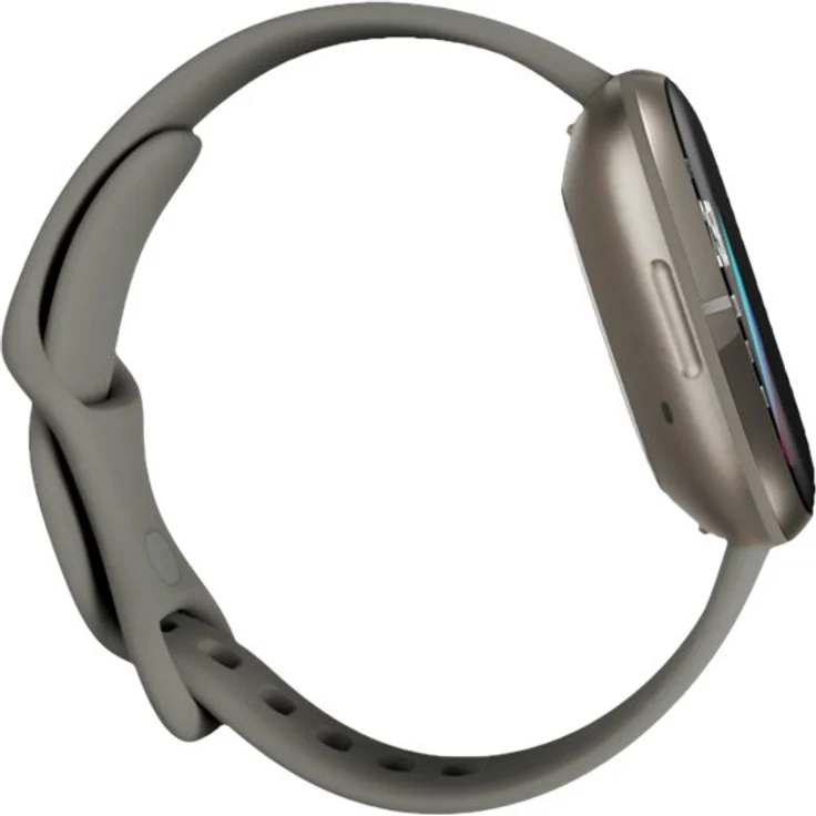 Fitbit Sense Smartwatch GPS, Unisex, S/L, Aluminiumgehäuse, Silber – Bild 10