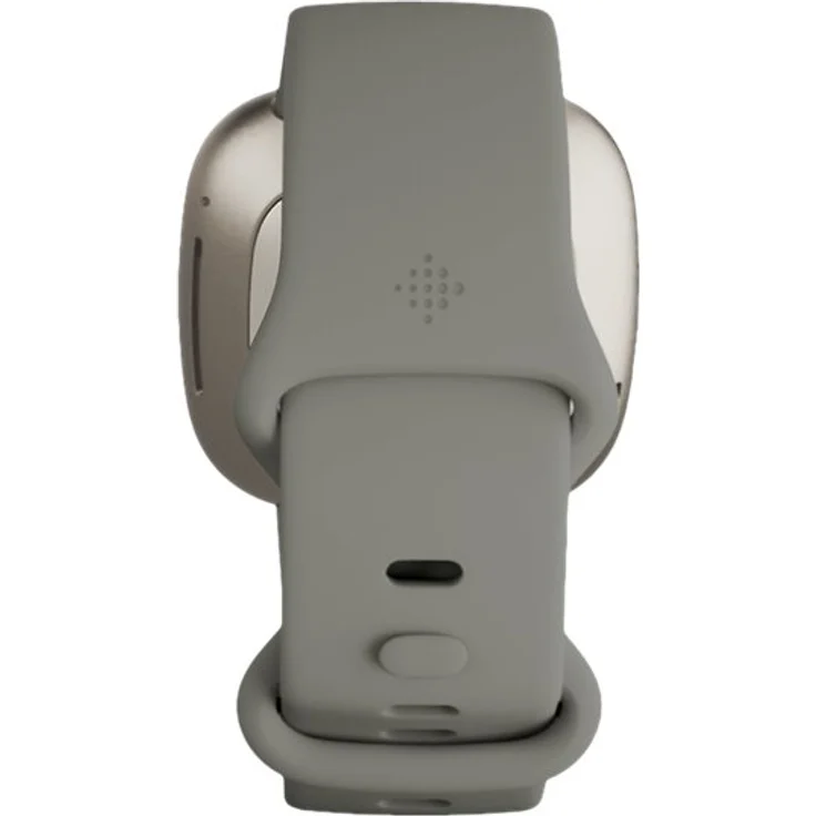 Fitbit Sense Smartwatch GPS, Unisex, S/L, Aluminiumgehäuse, Silber – Bild 9