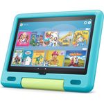 Amazon Fire HD 10 KFTRWI - Kids Edition (2021) Full-HD-Auflösung 10,1 Zoll, ohne Werbung, WLAN-Tablet, Octa-Core, 3 GB RAM, 32 GB Speicher, Fire OS, Türkis (53-025749)