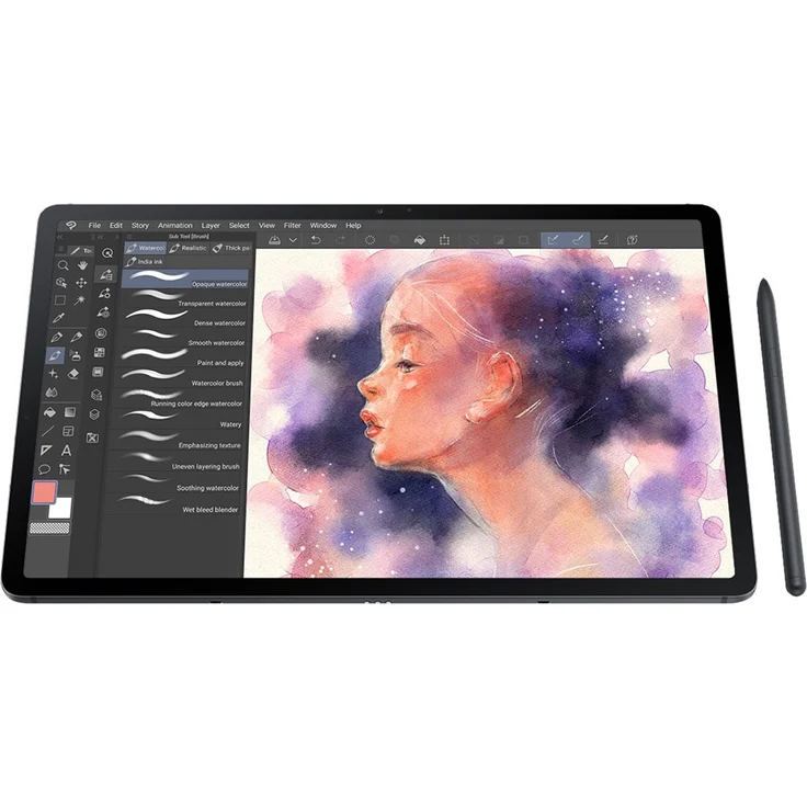 Samsung Galaxy Tab S7 FE T733 Quad-HD-Auflösung 12,4 Zoll, WLAN-Tablet, Octa-Core, 4 GB RAM, 64 GB Speicher, Android, Mystic Black (SM-T733NZKA) – Bild 21