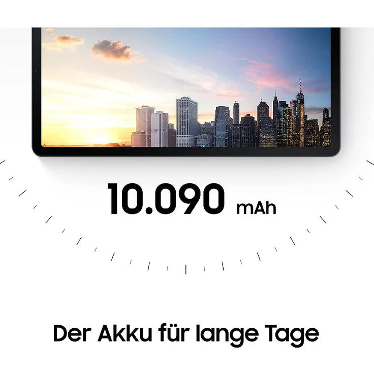 Samsung Galaxy Tab S7 FE T733 Quad-HD-Auflösung 12,4 Zoll, WLAN-Tablet, Octa-Core, 4 GB RAM, 64 GB Speicher, Android, Mystic Black (SM-T733NZKA) – Bild 17