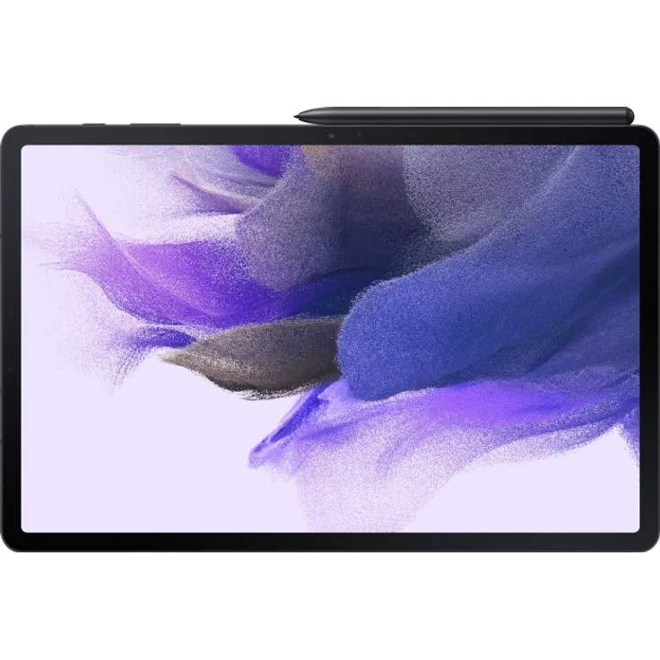 Samsung Galaxy Tab S7 FE T733 Quad-HD-Auflösung 12,4 Zoll, WLAN-Tablet, Octa-Core, 4 GB RAM, 64 GB Speicher, Android, Mystic Black (SM-T733NZKA)