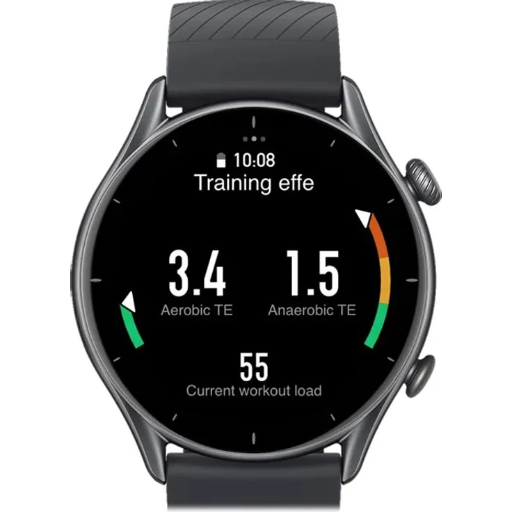 Amazfit GTR 3 Smartwatch Unisex, Aluminiumgehäuse, Silikonarmband, Thunder Black – Bild 10