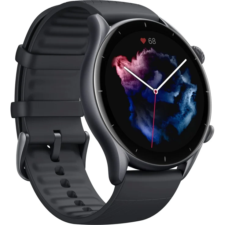 Amazfit GTR 3 Smartwatch Unisex, Aluminiumgehäuse, Silikonarmband, Thunder Black – Bild 18