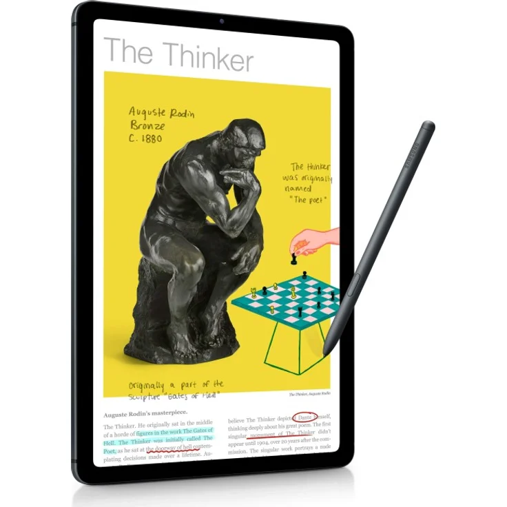 Samsung Galaxy Tab S6 Lite Full-HD-Auflösung 10,4 Zoll, LTE, Octa-Core, 4 GB RAM, 64 GB Speicher Android, Oxford Gray, EU-Ware (SM-P615NZAA) – Bild 1